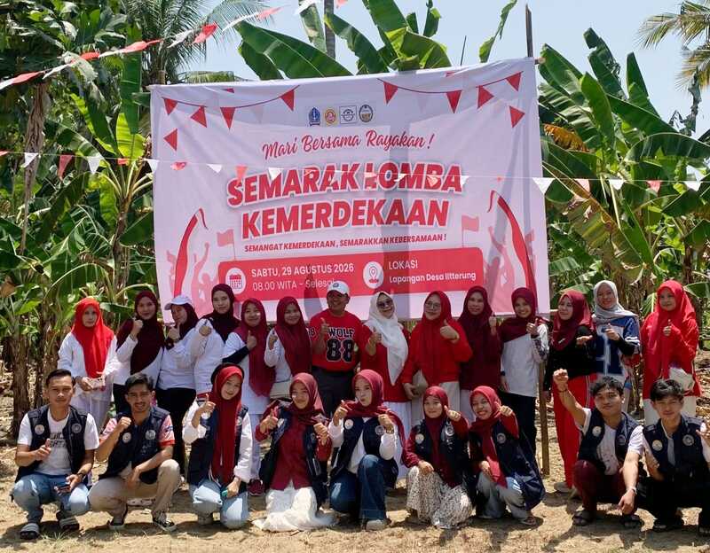 MASYARAKAT DESA  ITTERUNG RAYAKAN KEMERDEKAAN