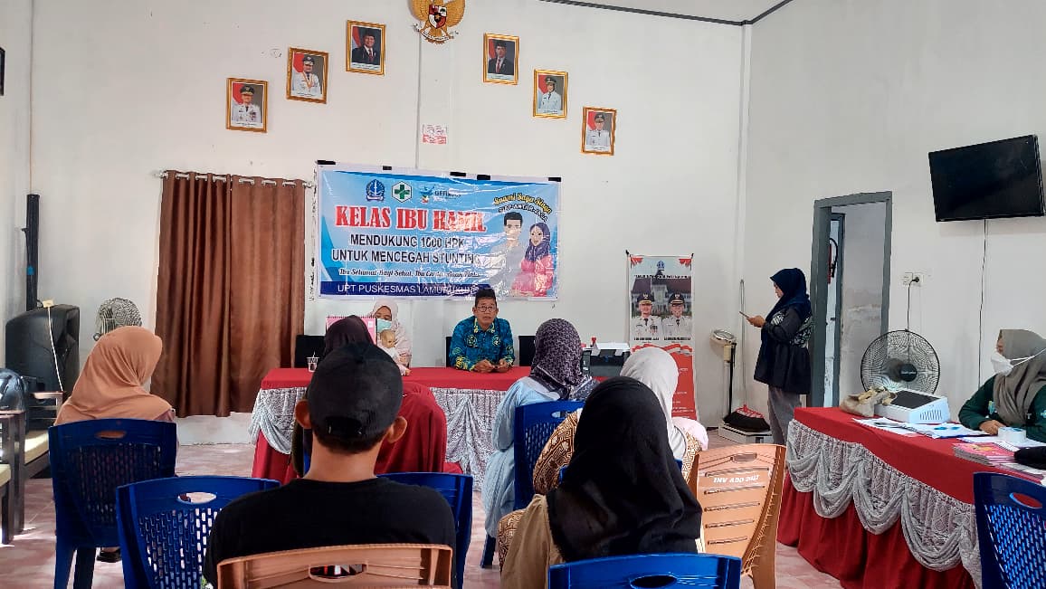 PUSKESMAS LAMURUKUNG LAKSANAKAN KELAS IBU HAMIL